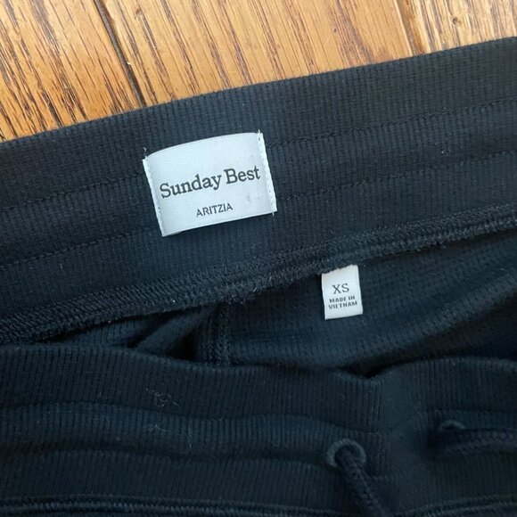 Aritzia Sunday Best Flare Pants Black XS - Picture 3 of 3